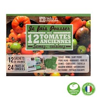 Coffret graines 12 tomates anciennes