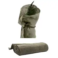 Protection antigel en laine de mouton 200 x 100cm