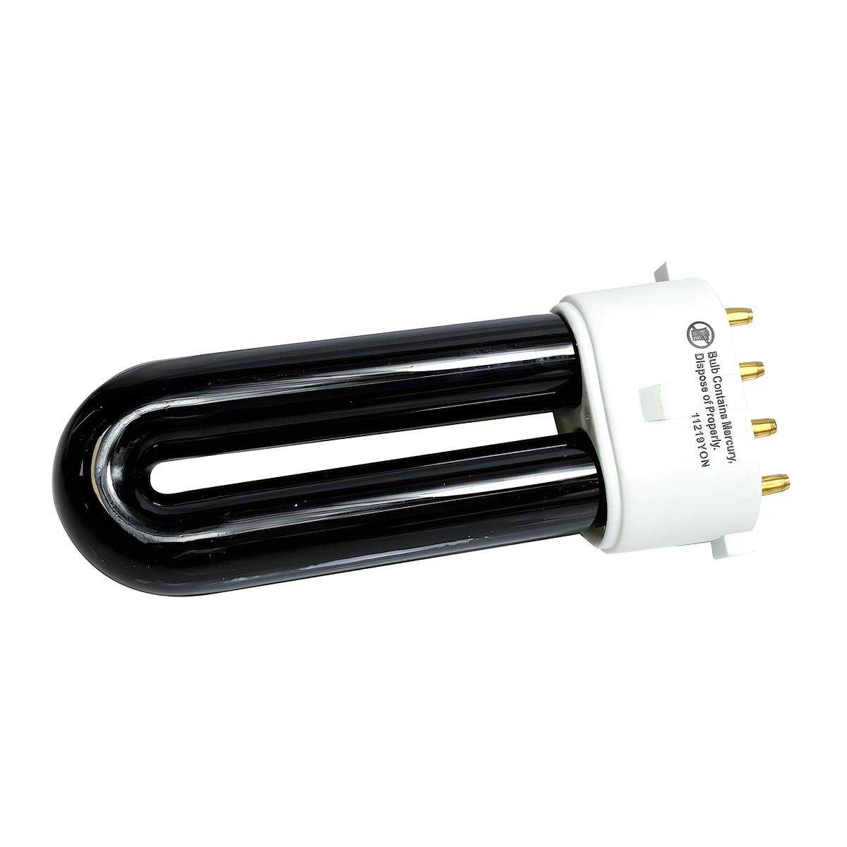 MARINE COLOR Lot 4 Ampoules UV 7W G23 à 2 Broches pour Filtre Étang et Aquarium Lampe UVC Remplacement Étanche Durable Clarificateur Eau Douce Eau Salée Filtration Stérilisation Efficace