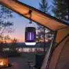 Lampe anti-moustiques et anti-mouches UV portable et rechargeable