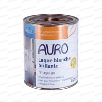 Laque brillante Blanc 0.75L Auro 250-90