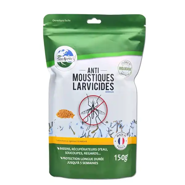 larvicide anti moustiques eau stagnante 150g