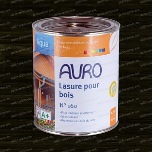 Lasure Bois Aqua Noir 0.75L Auro 160-99