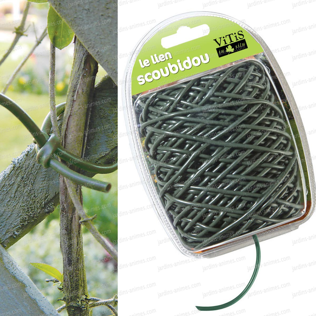 Fil De Jardin Vert Souple 3 5mm X 20m 2 Rouleaux Pour Attache Tomates Et Plantes Grimpantes