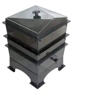 Lombricomposteur Lombribox sans vers - L.40 x l.40 x H.60cm - 32Litres