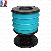Lombricomposteur EcoWorms BLEU et 200g vers