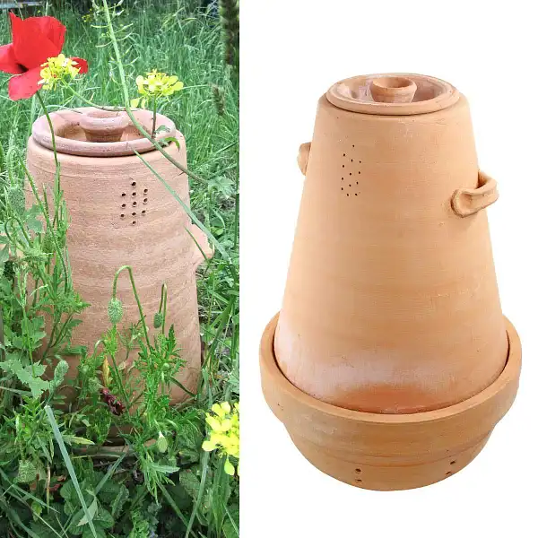 lombricomposteur enterrer terre cuite