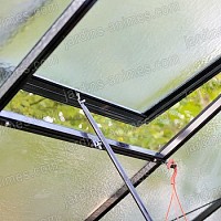 Lucarne laquée noir