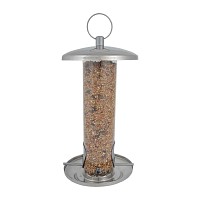 Mangeoire oiseau - Distributeur de graines H. 27 cm