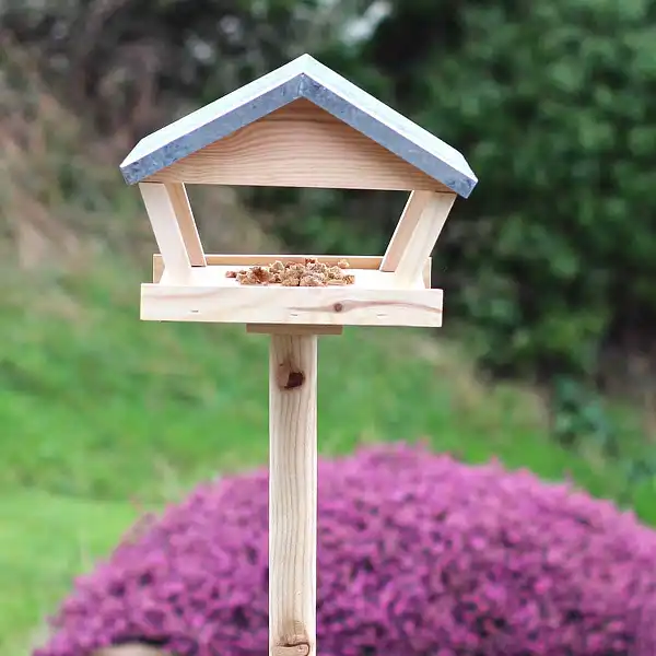 mangeoire oiseau bois zinc  mangeoire oiseau bois zinc