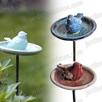 Mangeoire Oiseau Céramique artisanal