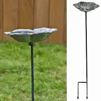 Mangeoire oiseau fleur sur pied  Mangeoire oiseau fleur sur pied