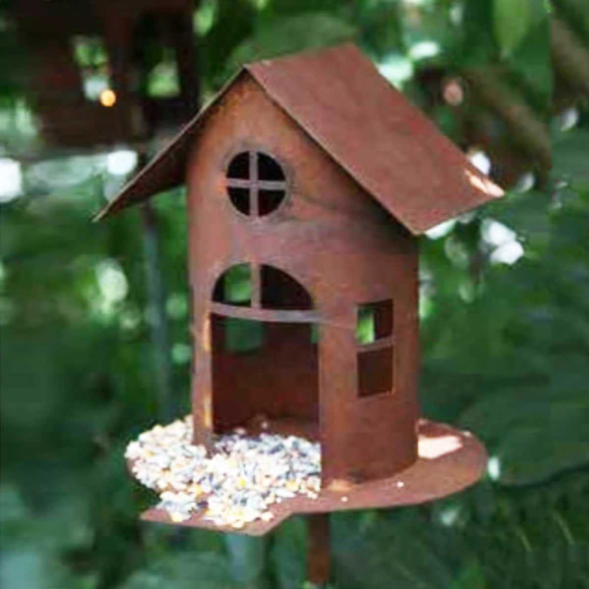 Mangeoire oiseau décorative maison, vente au meilleur prix