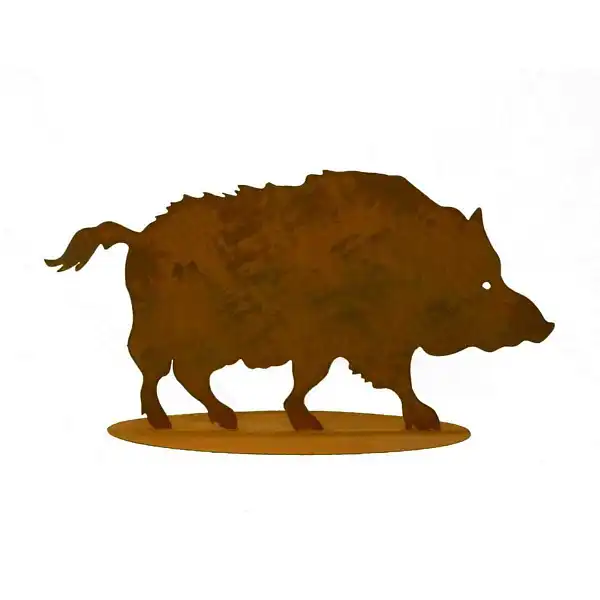 marcassin metal socle acier