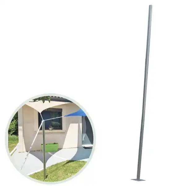 mat fixation voile ombrage