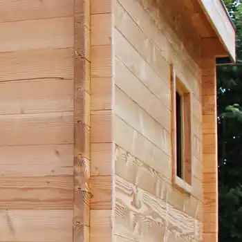 Abri cabane de jardin en bois douglas