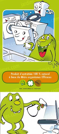 Microferm EM – Solution De Micro-organismes Efficaces 2L, 100% Naturel Pour Sol, Plantes Et Compost, Prêt à L’emploi