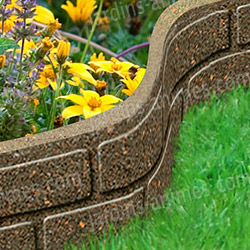 Bordure de jardin souple en caoutchouc Bordure de jardin souple en caoutchouc