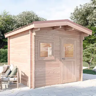 Cabane de jardinage 8m2 en bois de qualit&eacute;