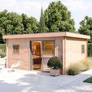 Cabane de jardin pour créer un studio