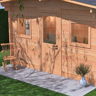 Cabanon de jardin en bois douglas Outriaz