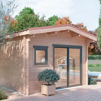 Chalet de jardin pour cr&eacute;er un atelier ou une d&eacute;pendance