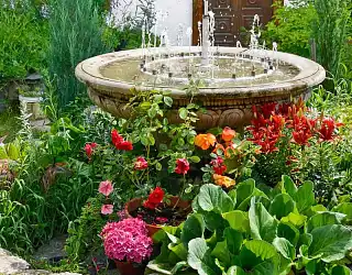 Fontaine de jardin extérieure : choix et installation