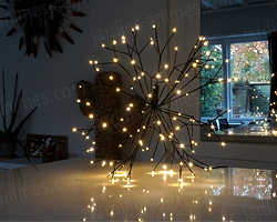 Décoration lumineuse pour table de noël Décoration lumineuse pour table de noël