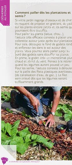 techniques et astuces pour désherber naturellement. techniques et astuces pour désherber naturellement.