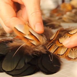 Fabrication 
 de produits Fleur de Plumes