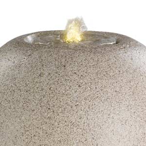 Fontaine zen lumineuse pour le jardin Fontaine zen lumineuse pour le jardin