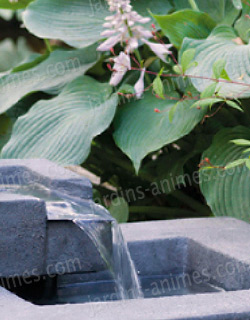 Fontaine en cascade pour le jardin Fontaine en cascade pour le jardin
