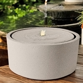 Fontaine de jardin et de décoration, coloris beige Fontaine de jardin et de décoration, coloris beige
