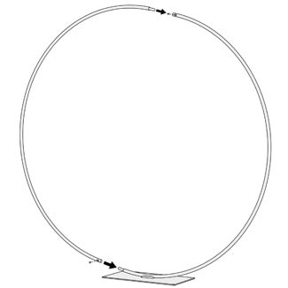 Montage porte de lune 190 cm Montage porte de lune 190 cm
