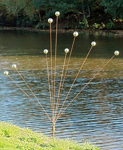 Oeuvre d'art pour le jardin