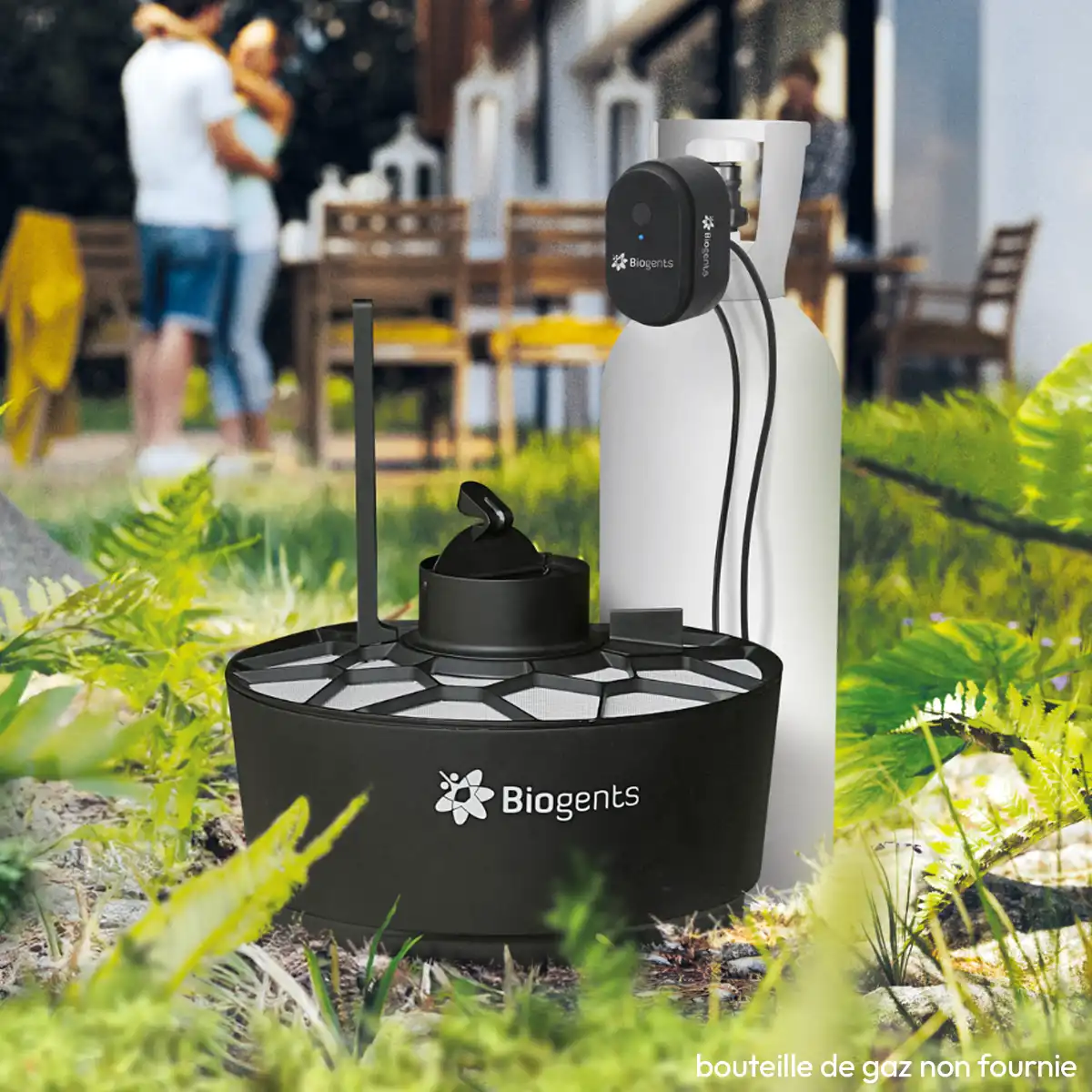 Pi&egrave;ge &agrave; moustiques ext&eacute;rieur CO2 Biogents AEROTRAP PLUS