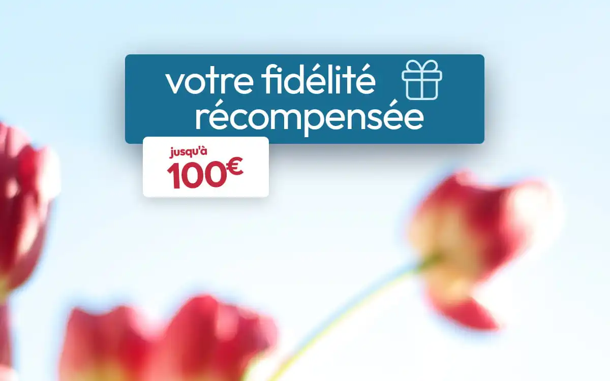 Fidélité récompensée, gagnez des euros !