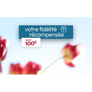 Fidélité récompensée, gagnez des euros !