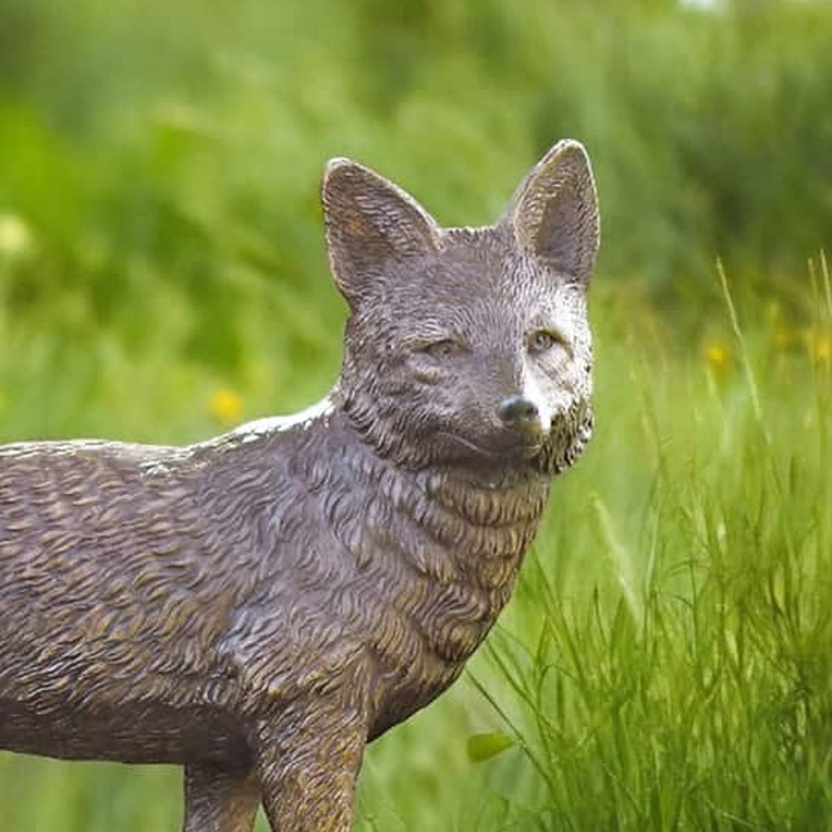 Statue de Renard pour décoration de jardin