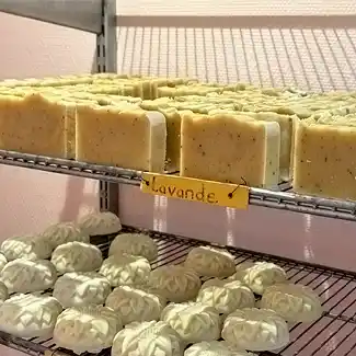 Savons de la marque Savon et Moi de Gis&egrave;le Guillaume