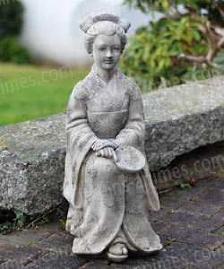 Statue artisanale Geisha