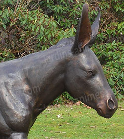 Statue de jardin ane, animaux de la ferme et de la fôret Statue de jardin ane, animaux de la ferme et de la fôret