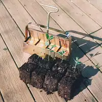 Comment utiliser un presse motte pour les semis ?