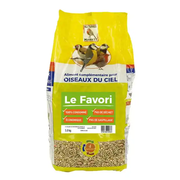 melange graines oiseaux le favori 5kg