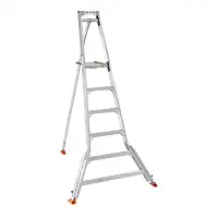 Echelle tripode Mimax+6 sécurisée - H.3,30m - 3 pieds ajustables
