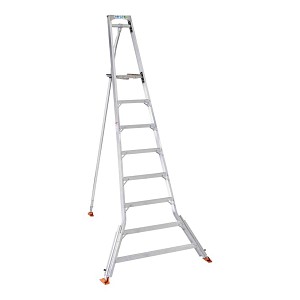 Echelle tripode Mimax+8 sécurisée - H.2,67m - 3 pieds ajustables