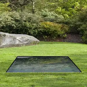Lien vers un produit variante ou accessoire : Miroir d'eau carré 78cm