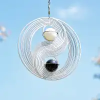 Mobile à vent Ying Yang D.20cm