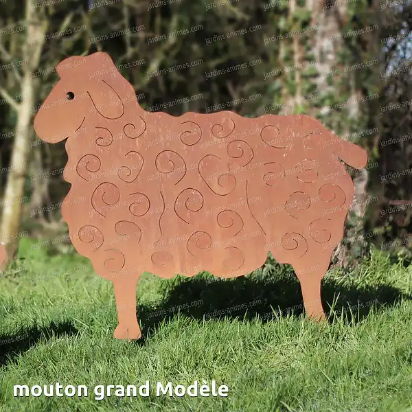 mouton GM acier deco
