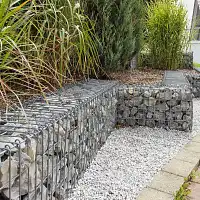 Urban gabion pour mur en pierre - Fil 4,55mm - Maille 76mm
